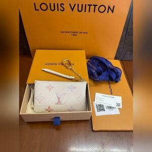 Louis Vuitton Key Pouch Gradient Pink